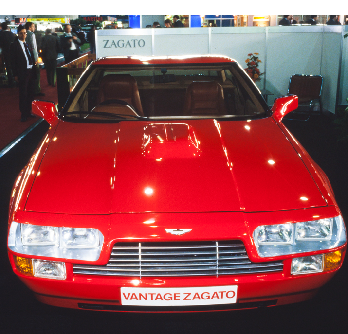 Aston Martin Red V8 Zagato