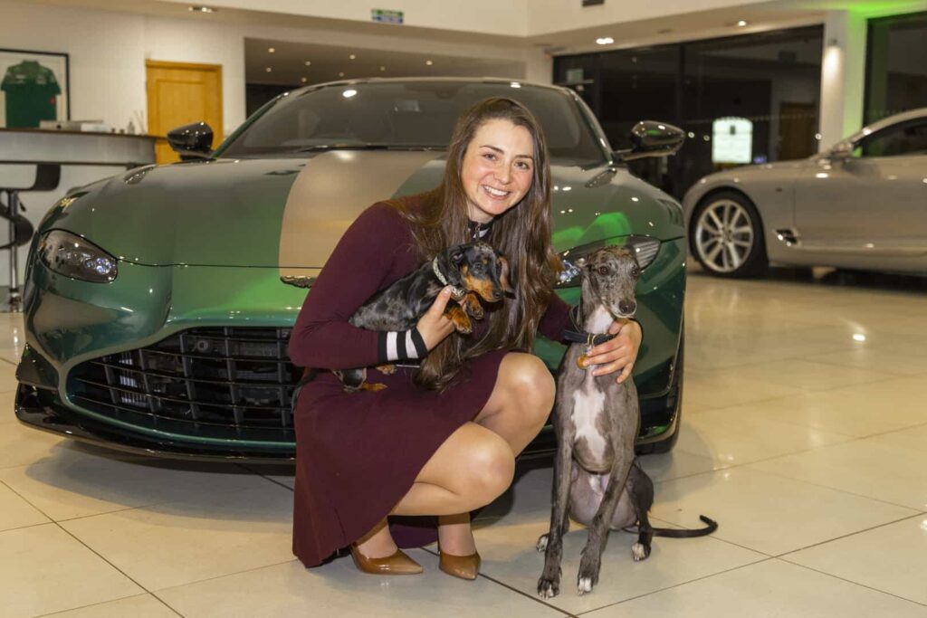 Aston Martin Cheltenham Hosts Audience with Top Jockey Bryony Frost
