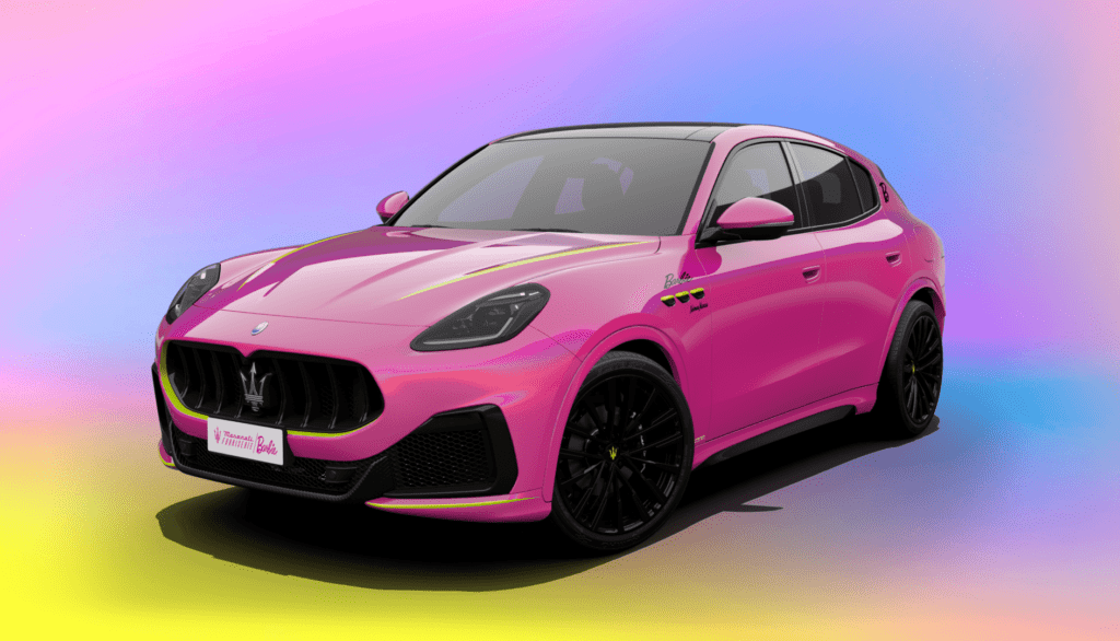 The Maserati Grecale Barbie Edition