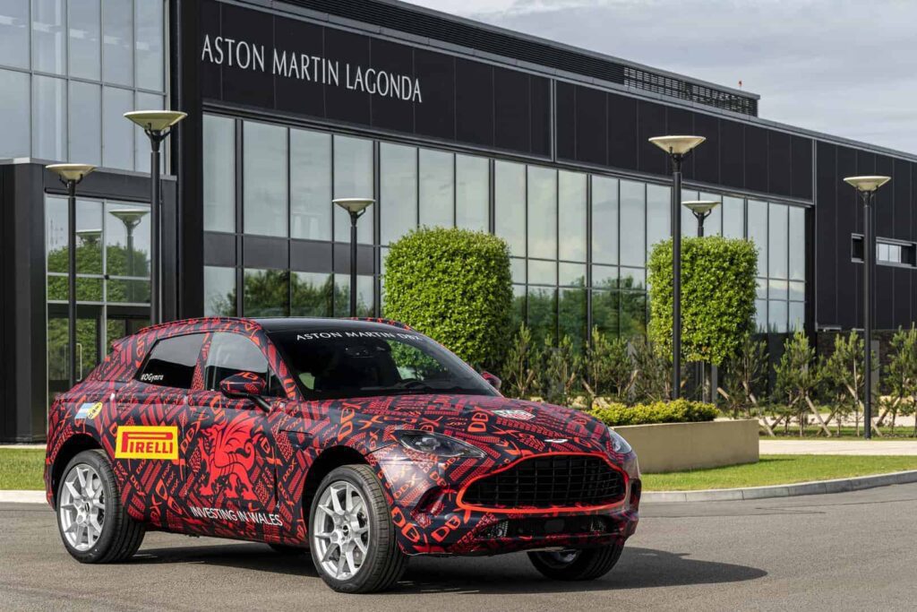 Aston Martin produces first cars at St Athan